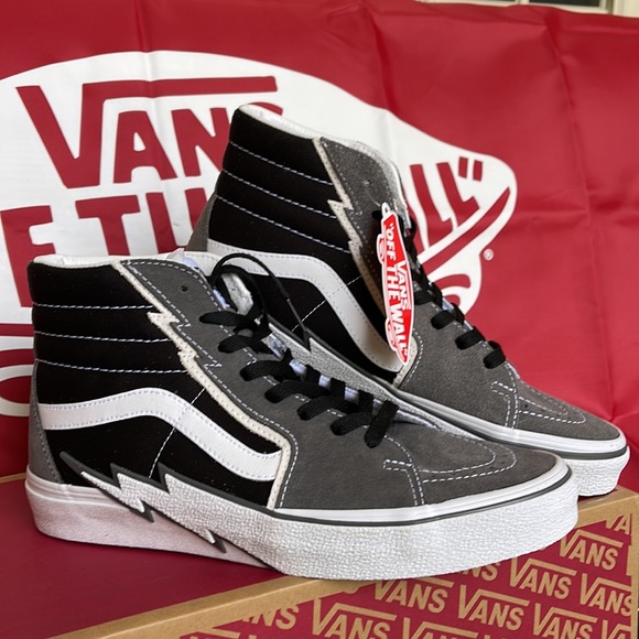 Vans Sk8-Hi Bolt Pewter/Black WMNS sneakers - Picture 7 of 16